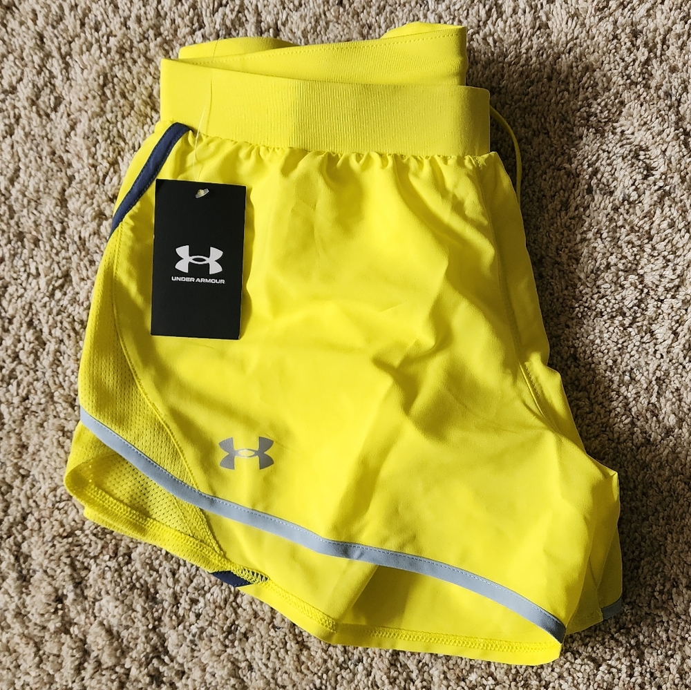 UnderArmour Medium Bright Yellow Shorts